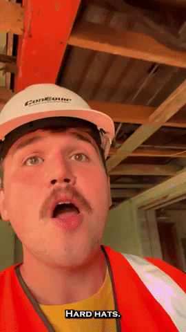 Construction Equipment Hat GIF by ConEquip Parts
