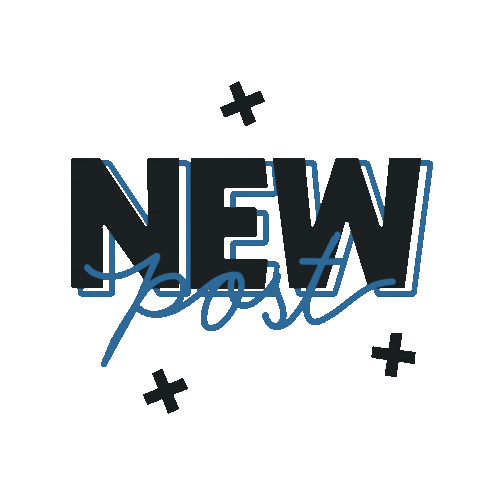 Sticker New Post Sticker