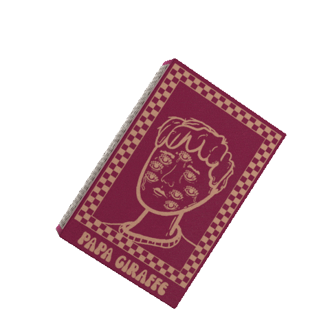 Papa Giraffe Sticker