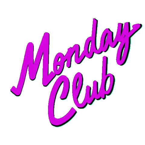 Monday Club Sticker by Mother Pop for iOS & Android | GIPHY