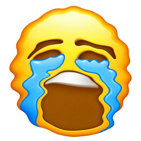Crying Emoji Sticker
