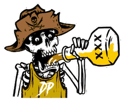 Degenerate Pirates Sticker