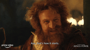 Lord Of The Rings Point GIF by Amazon Prime Video