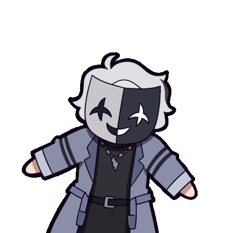 Jump Mask Sticker