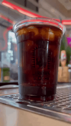 Pour Over Iced Coffee GIF by LaRayia