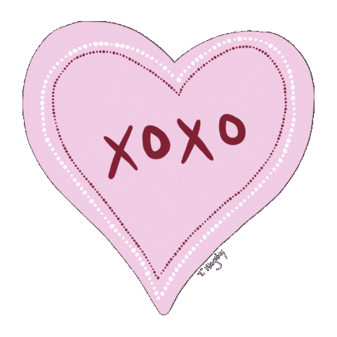 Kisses And Hugs Love Sticker