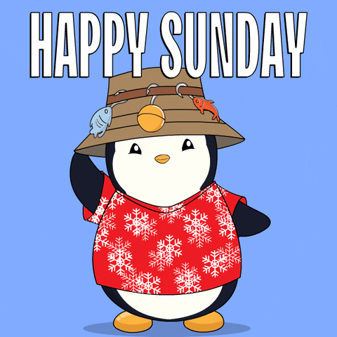 Happy Sunday GIF by Pudgy Penguins