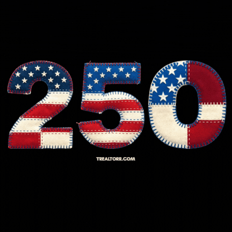 United States America Birthday GIF by Trealtorr