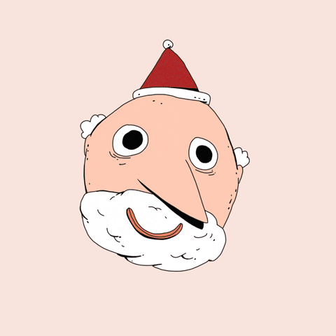Santa Claus Illustration GIF by Maria Tran