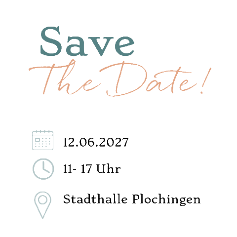 Lesen Save The Date Sticker by KulturStorch