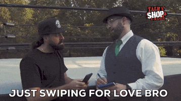 TalkNShop wwe wrestling swipe dating GIF