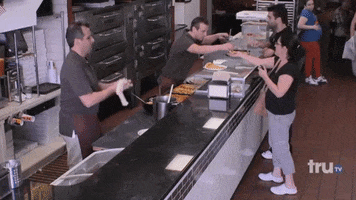 Pizza Punching GIF by The Tenderloins