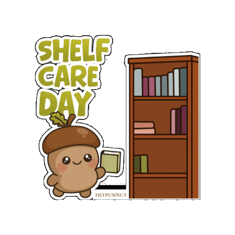 Books Reading Sticker