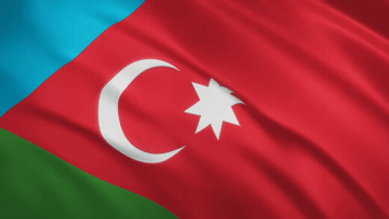 Flag Azerbaijan GIF