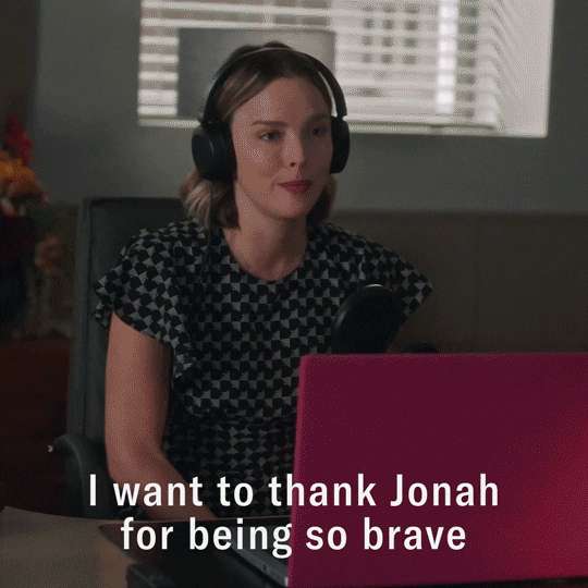 Allison Miller Thank You GIF by ABC Network