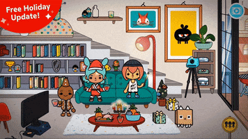 christmas gifts GIF by Toca Boca