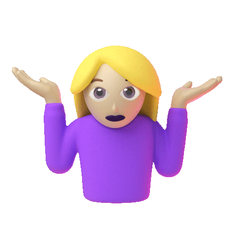 Confused No Idea Sticker by Emoji