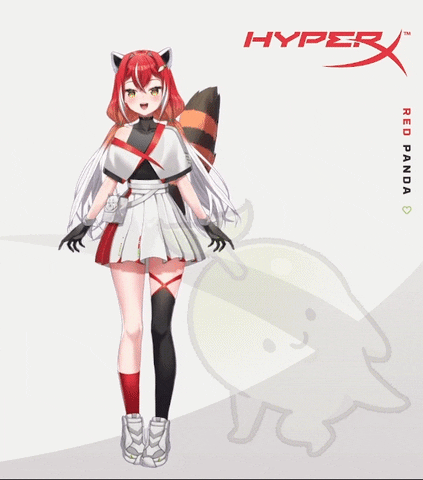 Red Panda Dancing GIF by HyperX