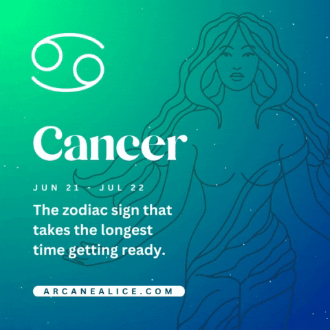 Zodiac Sign Cancer GIF by Arcane Alice
