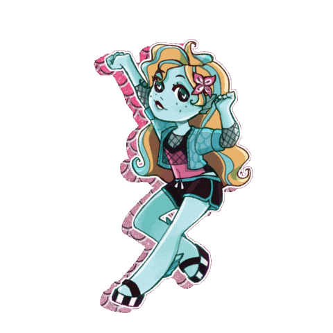Monster High Girl Sticker