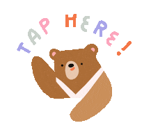 Tea Bear Sticker
