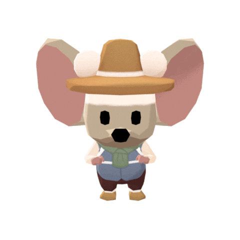 Korea Mouse Sticker