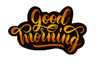 Good Morning Sticker