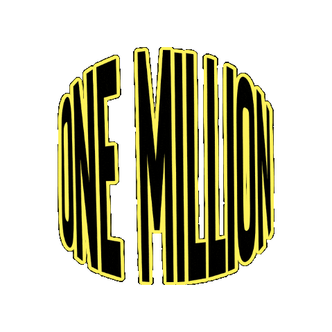 One Million Tags Sticker by Jennifer Greenhill