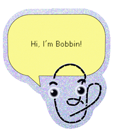 Bobbin Sticker