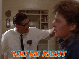 Crispin Glover Agree GIF by Back to the Future Trilogy