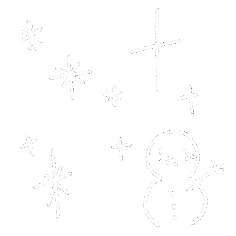 Snowman Sticker
