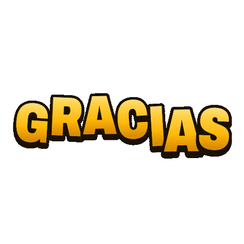 Thanks Thank You Sticker by Grupo Oro