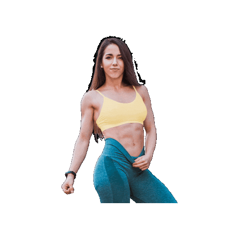 Lose Weight Fit Girl Sticker by Squat Fit