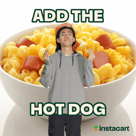 Craving Hot Dog GIF by Instacart