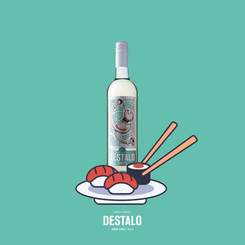 Love At First Sight Sushi GIF by Destalo Wine