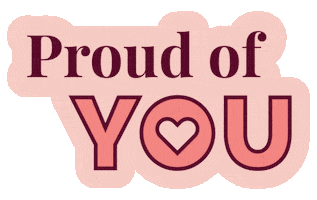 Proud Of You Sticker by rebeccahaydon