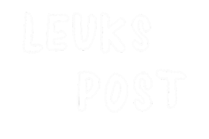 Leukspost Sticker by Studio Leuks