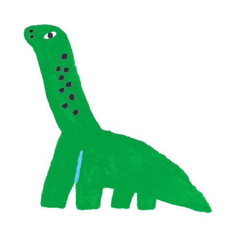 Long Neck Kids Sticker by Halcyon Nights