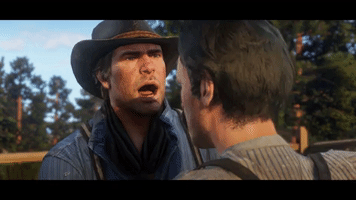 angry red dead redemption 2 GIF by Rockstar Games