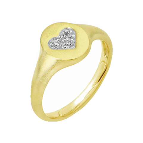 Heart Ring Sticker by Meira T