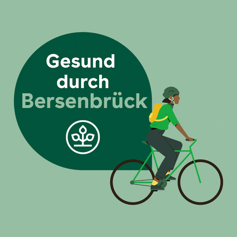 Bike Durch GIF by AOK Niedersachsen