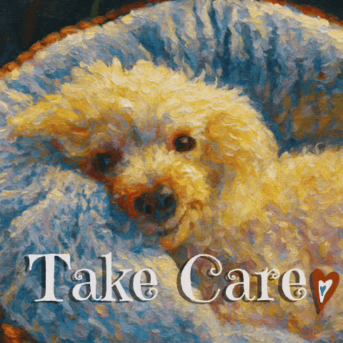 Take Care Dog GIF