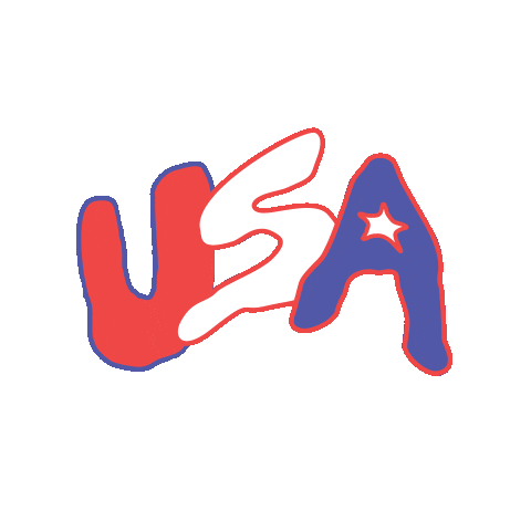 4Th Of July Motocross Sticker by Mendid