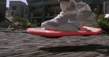 Back To The Future Hoverboard GIF