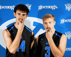 Bros Mustache GIF by BYU Cougars