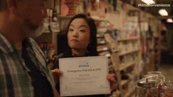 Andrea Bang Appa GIF by Kim's Convenience Andrea Bang Appa GIF by Kim's Convenience