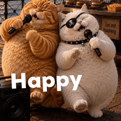 Happy Singer GIF