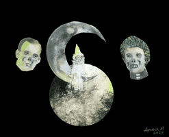 Halloween Moon GIF