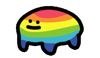 Gay Pride Sticker by TeaBag