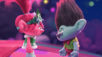 Christmas Love GIF by DreamWorks Trolls